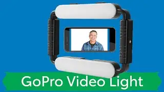 Video Light Solution for GoPro or iPhone review with me.