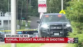 Teen girl shot near Manual High School in Peoria