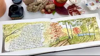 How to Capture a Fall Landscape Nature Journal
