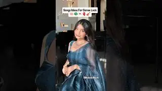 Songs ideas for Saree Look🪷 #shorts #viral #song #softsong #traditional #saree #bollywoodsongs #ig