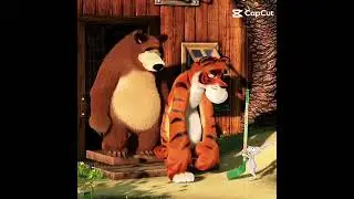 masha and bear chace troll face part 6