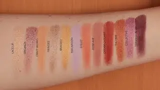 ColourPop So Very Lovely Palette Swatches