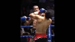 Beautiful spinning elbow KO, Muay Thai in Thailand!