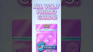 All 5 PROMO A Vol. 7 Cards Pok&eacute;mon TCG Pocket Pack Opening #pokemon #pokemoncards #pokemontcgpocket