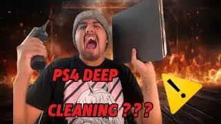 Deep cleaning my ps4