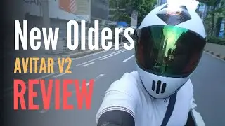 New Olders Avitar V2 Carbon Fiber Full Face Downhill Longboard Helmet Review