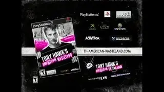 Tony Hawk's American Wasteland TV Commercial for PS2 & GameCube & Xbox - PS2 - NGC - 2005