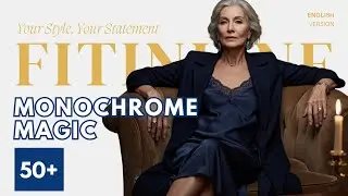 How to Master Monochrome Magic: Styling Tips for Women Over 50