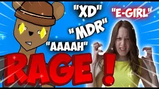 UNE E-GIRL RAGE SUR FROZENIA ?!!!