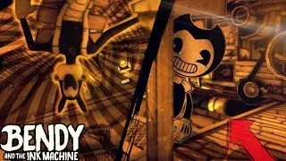 ПЕРЕВЕРНУТЫЙ МИР И ВЗЛОМ!! | Bendy and the Ink Machine [Глава 3] Быстрый взлом