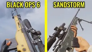 Black Ops 6 vs Insurgency Sandstorm - Weapons Comparison
