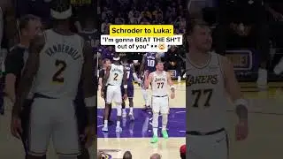 Things getting chippy in the Lakers-Kings game 👀🤯 #NBA #Basketball #Lakers