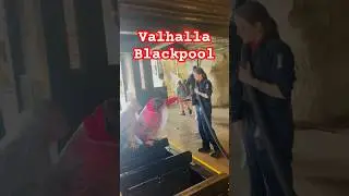 Valhalla is VERY WET!! 💦💦 Blackpool Pleasure Beach #themepark #rollercoaster #valhalla #waterride
