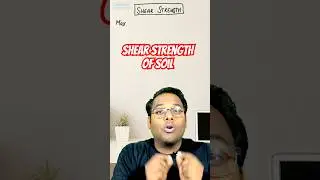 65. Shear Strength of Soil #soilmechanics #civilengineering #ese #sscje