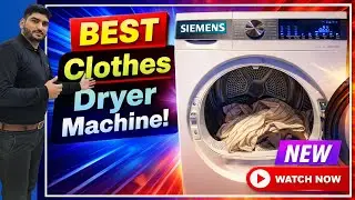 Siemens iQ500 9kg Condenser Tumble Dryer Review: AutoDry Tech, Quick Drying & Features Explained