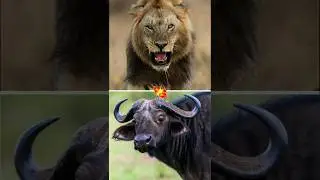 Two Predators, Two Battles: Lion and Tiger at Peak Power#animals #tiger #lion #vs #वन्यजीव