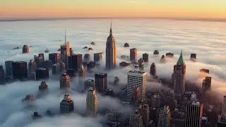 Amber Afterglow - Skyscrapers in the Mist 🌿 [90s NY Silence / Dreamcore Ambient]