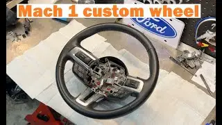 Mach 1 custom steering wheel