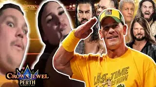 WE ATTENDED WWE CROWN JEWEL in PERTH for JOHN CENAS FAREWELL!