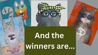 The Results Are In: Drawing Names for Custom Cat Portraits!