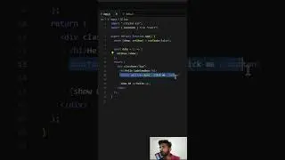 Show/Hide Button #react  #reactjs  #javascript #coding #knowledge #programming #usestate #coders