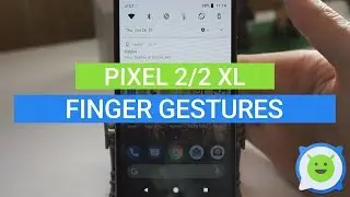 Pixel 2: How to swipe fingerprint for notifications