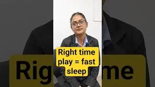 right time play = fast sleep, Dr Sumeet Dhawan, Neurologist in Chandigarh