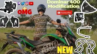 Bajaj Dominar D400 Full modification 🥳|| BMT VLOG