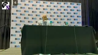 Northwestern Coach Joe McKeown at Big Ten Media Days 10-8-25