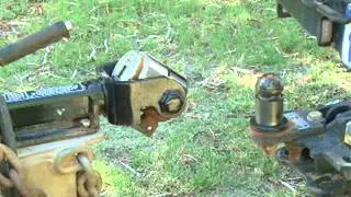 Hitch-ezy coupling assessed by Sid Whiting in 
