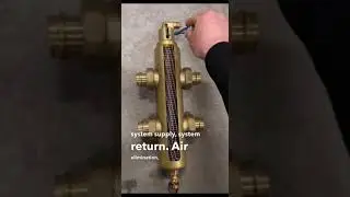 Low Loss Header/Hydraulic separator explained in 30sec