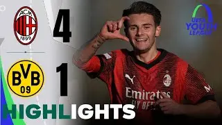 Milan U19 4-1 Borussia Dortmund U19 | UEFA YOUTH LEAGUE