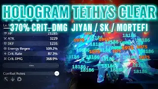 WUWA 2.0 HOLOGRAM BOSS CLEAR • 370% CRIT. DMG JIYAN • [WUTHERING WAVES]