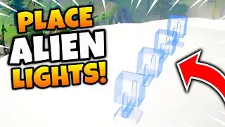 Fortnite Place ALIEN LIGHT Communication Device on Mountain Tops - Week 3 Legendary Quests