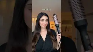 This thermal hair brush is amazing 😍
