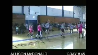 ALLISON McDONALD  6'2 CENTER FROM: WOLCOTT- CT