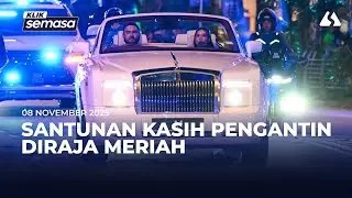 Ribuan rakyat rai Pengantin Diraja di Dataran Kemerdekaan
