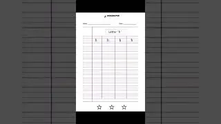 Alphabet Writing &ndash; 4-Line English Alphabet Practice (Ages 3&ndash;5)