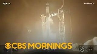 SpaceX rocket lifts off for historic mission with veteran astronaut
