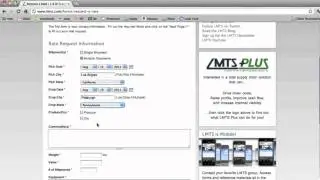 Website Tutorial Videos: Submitting a Customer Rate Quote Request