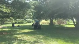 Justin's new Yanmar SA424 with bucket and backhoe