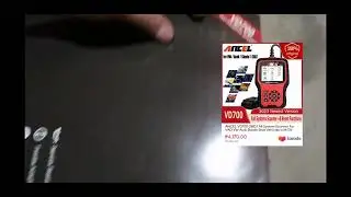 UNBOXING - ANCEL VD700 PROFESSIONAL SCANNER FOR VOLKSWAGEN AUDI VEHICLES