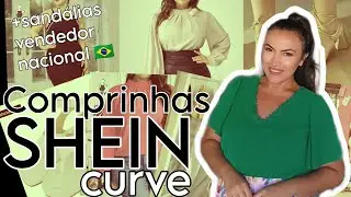 COMPRINHAS SHEIN PLUS SIZE - Looks e Sandálias lindas 😍 #sheincurve #sheinplussize