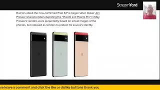 Google Pixel 6 rumors