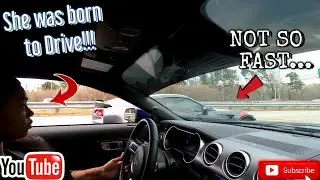 2020 [Gen 3] Coyote Mustang pulls C7 Corvette![Lady Driven]