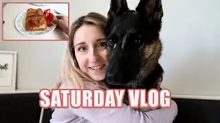 My filming room ideas + food & my dog! Casual weekend vlog