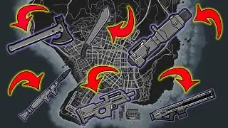GTA 5 - All Secret Rare Weapon Locations (Rail Gun, Sniper Rifle & more)