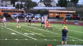 Emma Hubert 2016 NY State Section 6 Lacrosse Class B Championship Game Highlights 7 Goals 5/28/15