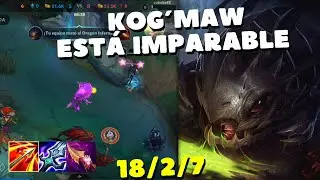 ¡KOG´MAG ESTA ROTISIMO EN WILD RIFT! CARREA EL SOLO