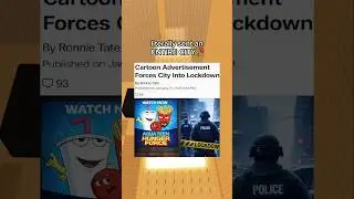 Мультфильм заставил город перейти на режим изоляции 😱😱 #roblox #shorts